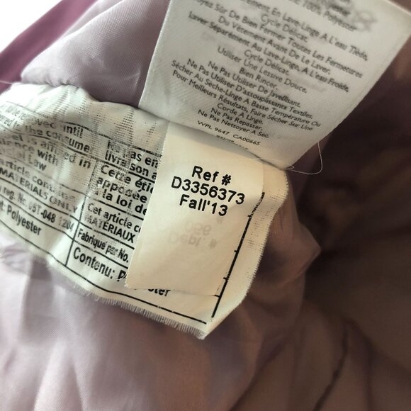 Eddie Bauer Womens Water Resistant Jacket Nylon Softshell Pockets Purple XL - Picture 7 of 7